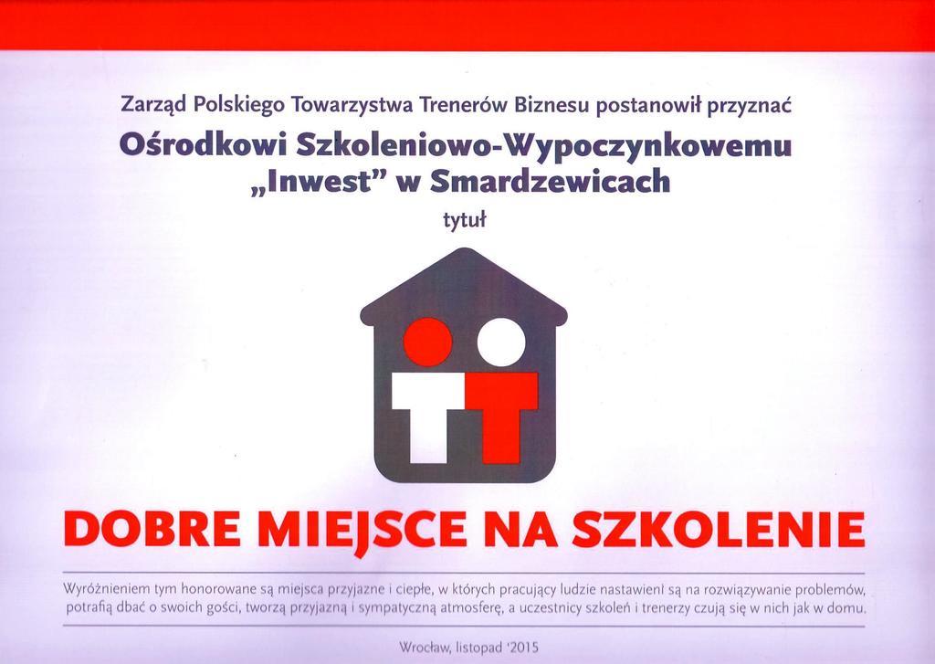 Hotel Inwest Osrodek Szkoleniowo-Wypoczynkowy Smardzewice Exterior foto